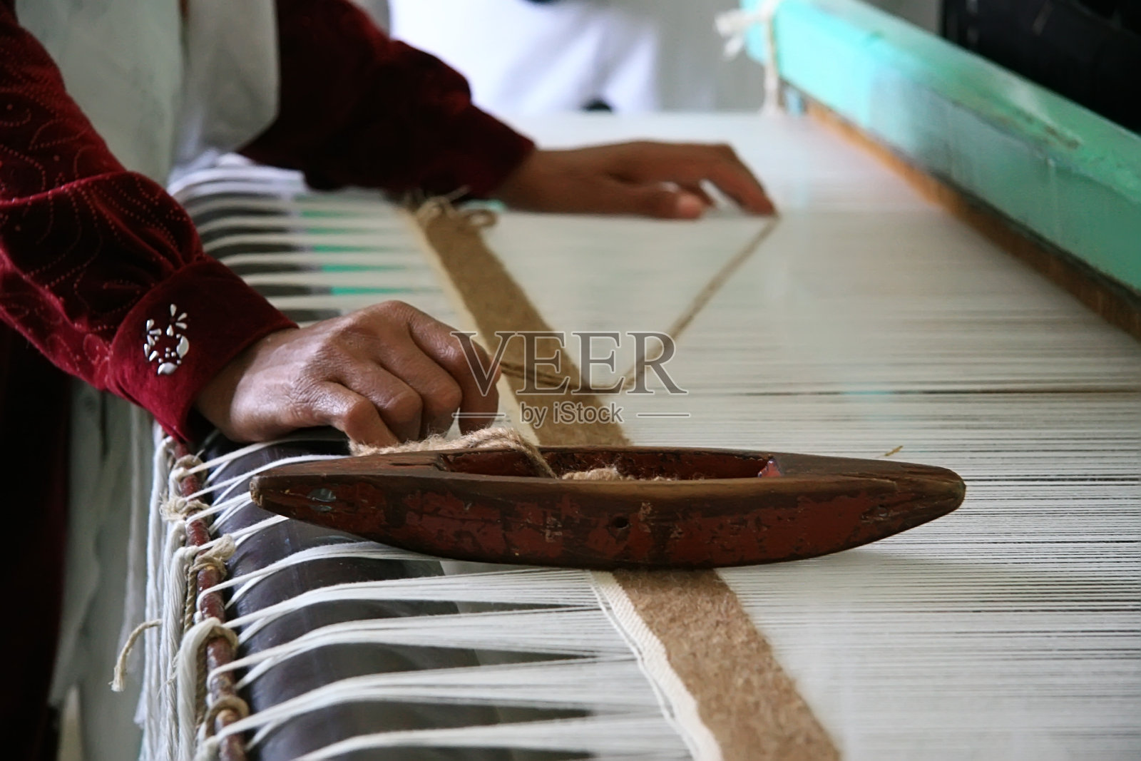 埃及织布机照片摄影图片