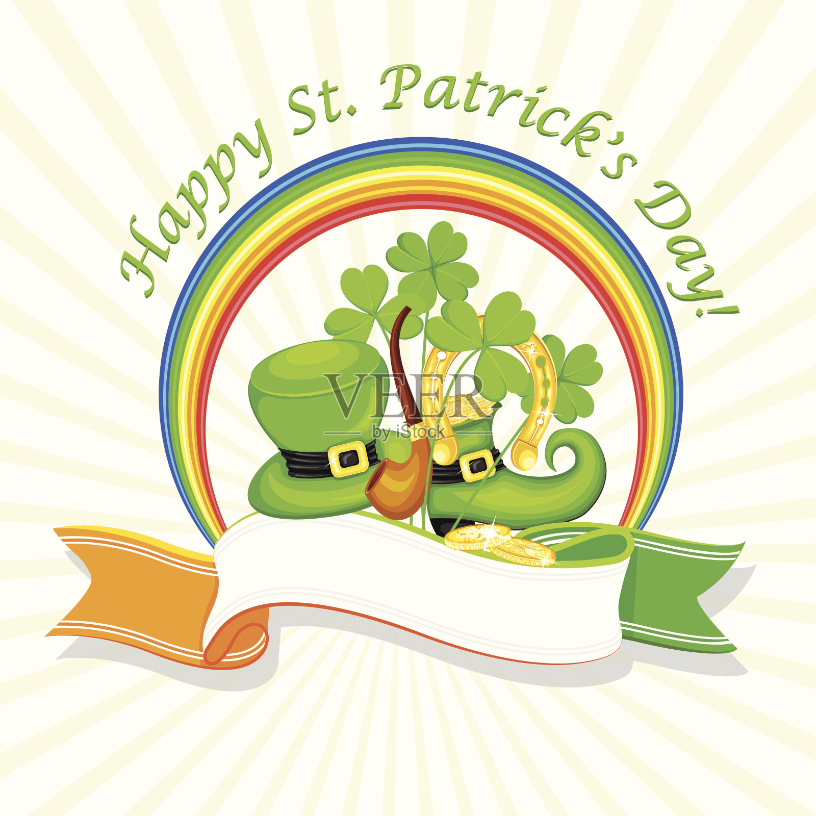 圣巴特里克节设计元素图片