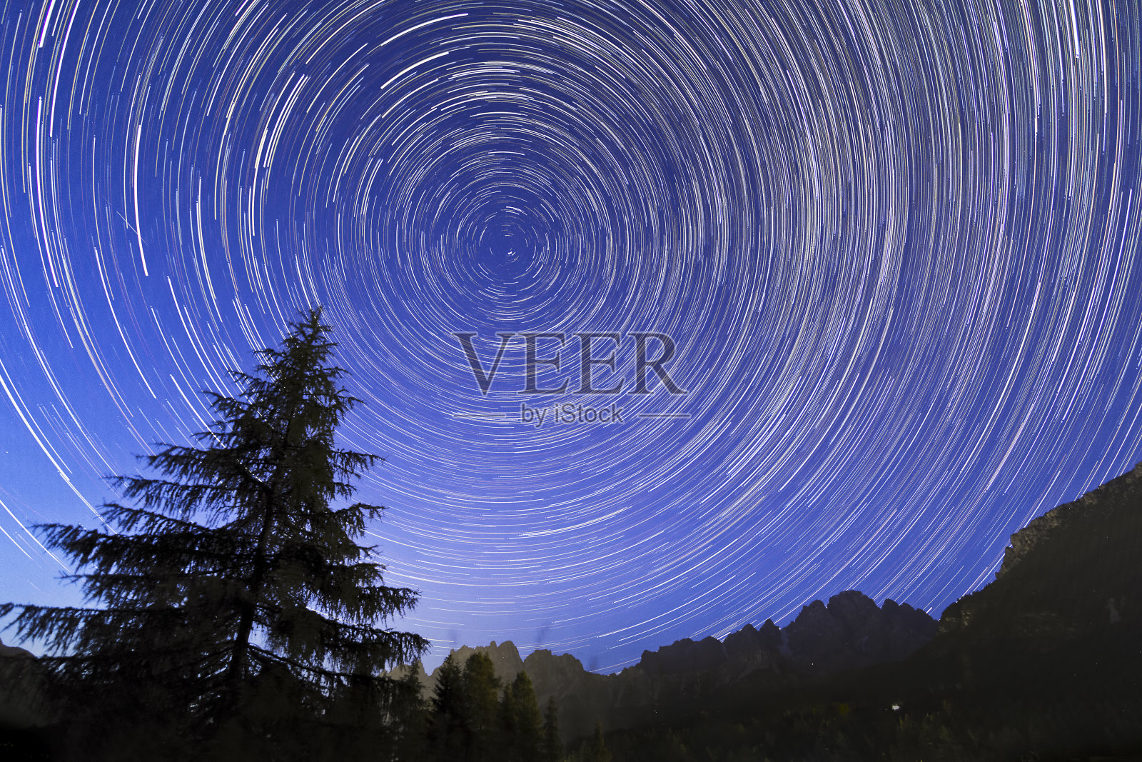 星径向北照片摄影图片