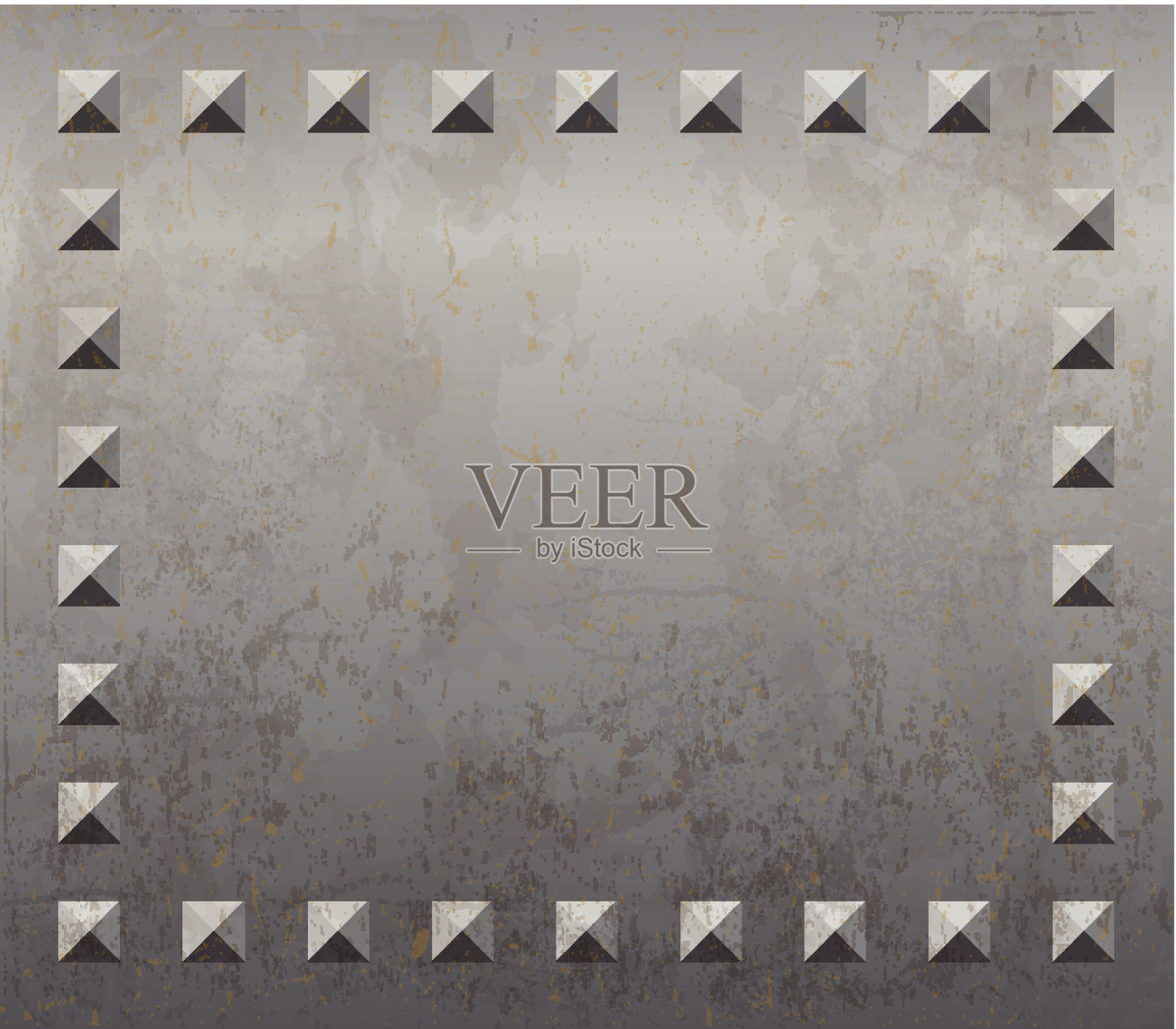 金属背景与铆钉插画图片素材