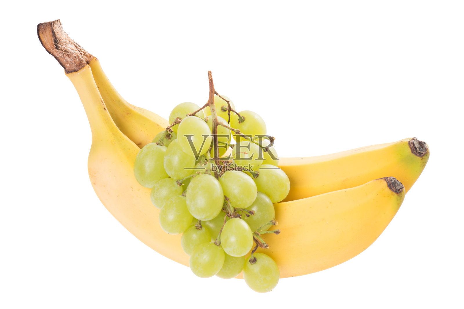 葡萄和香蕉照片摄影图片