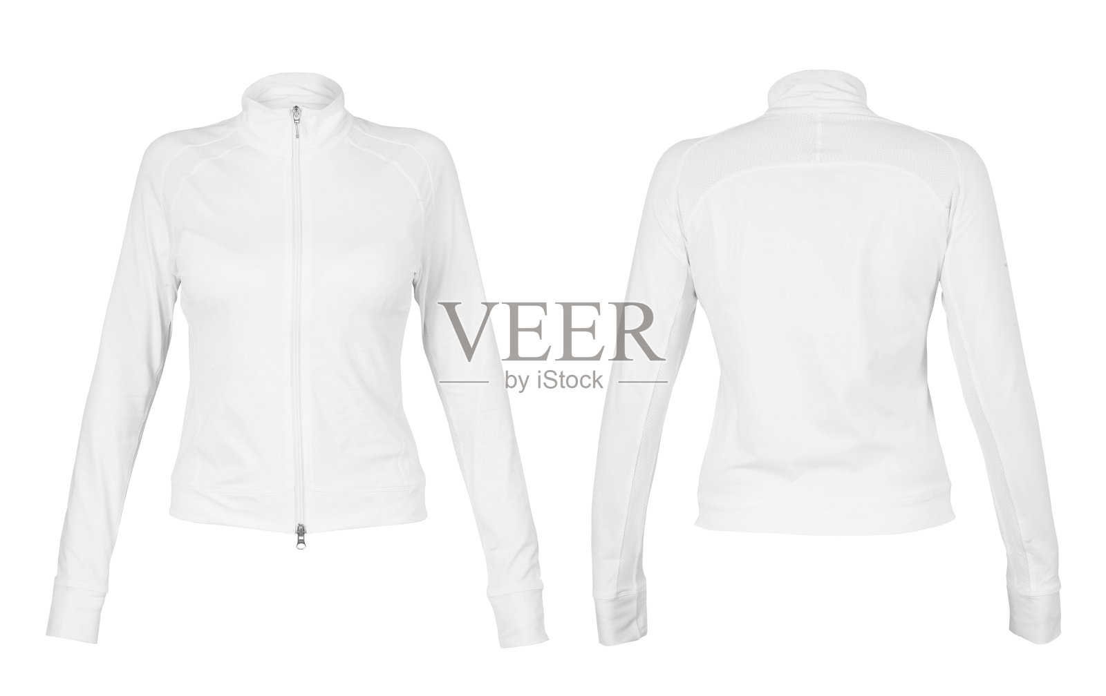 正反两面都是白色的t恤照片摄影图片