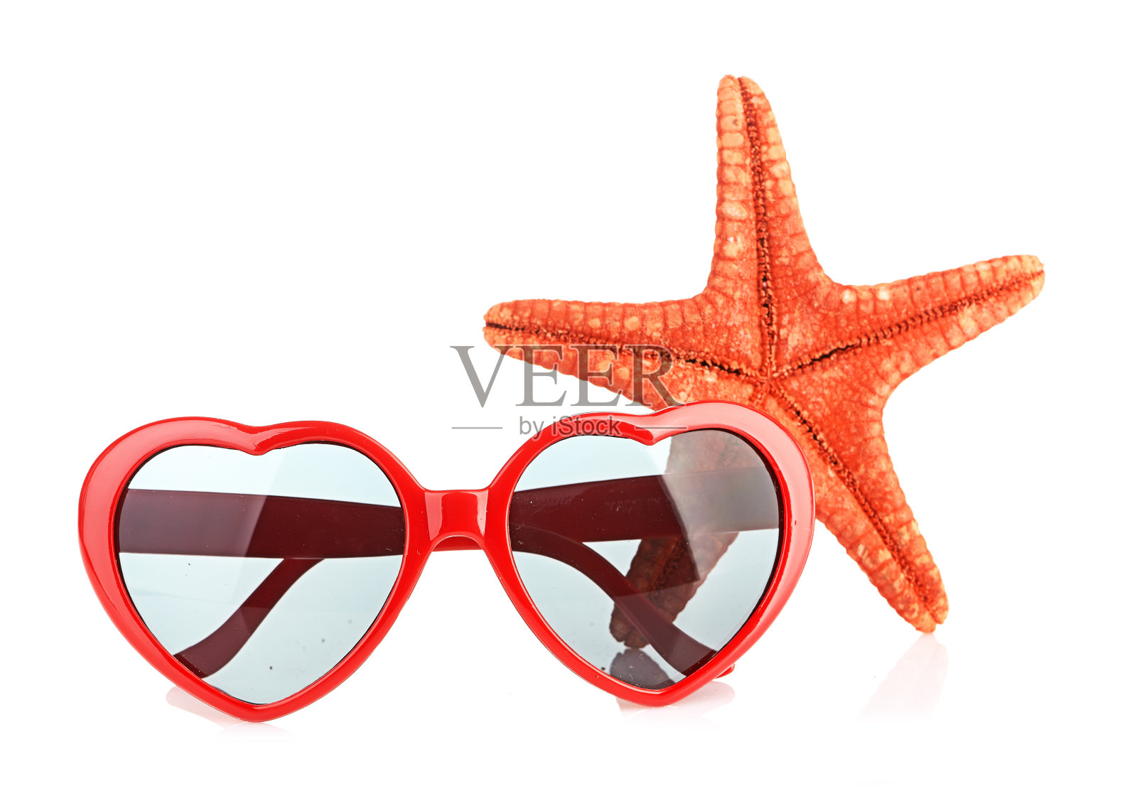 海星和太阳气体照片摄影图片