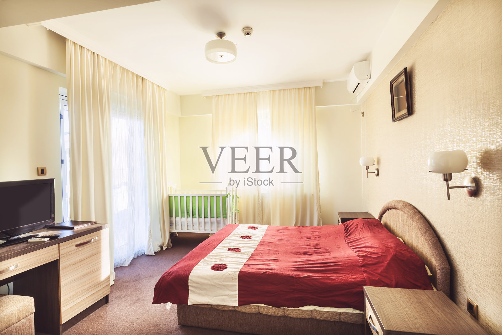 酒店房间照片摄影图片