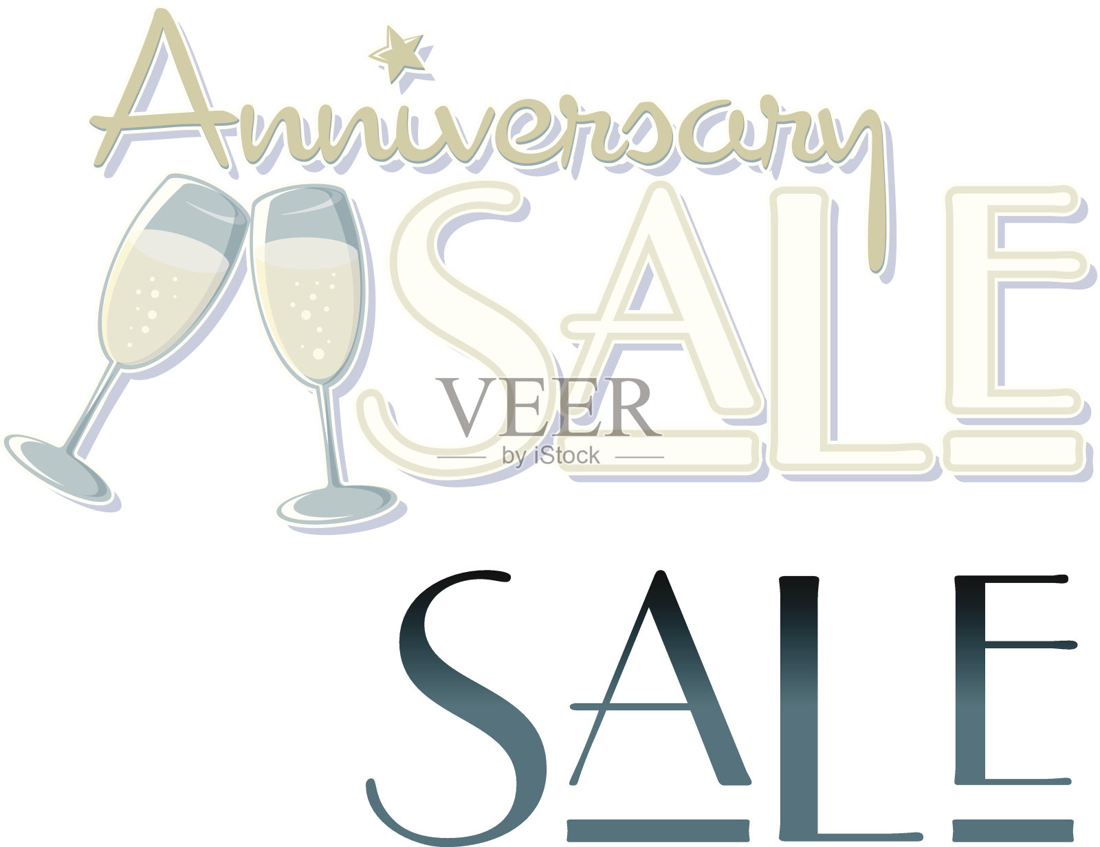 周年标题C插画图片素材