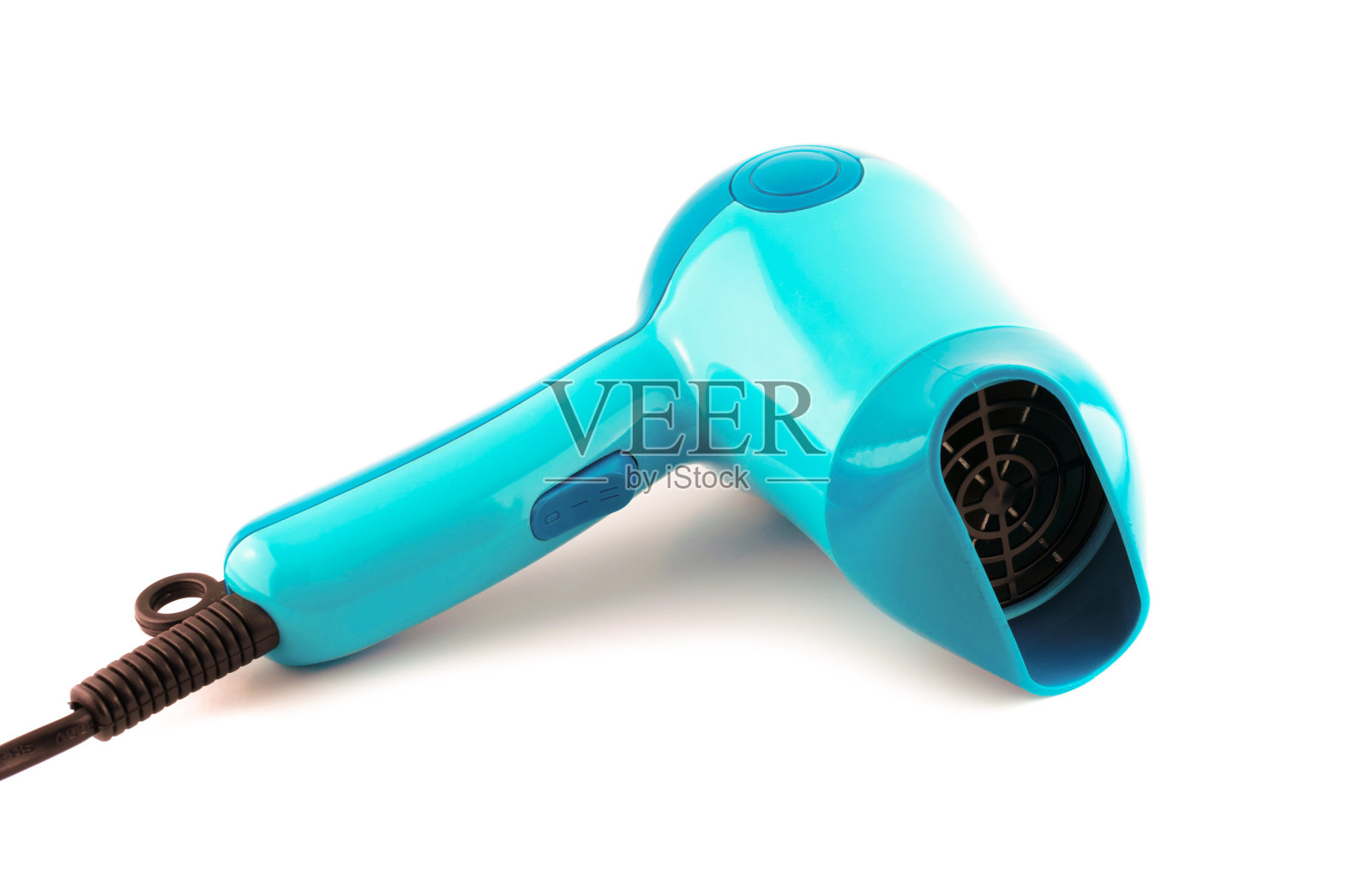 蓝色的吹风机照片摄影图片