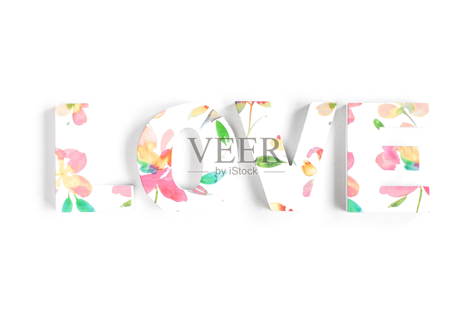 爱情由华丽的花朵编织而成照片摄影图片