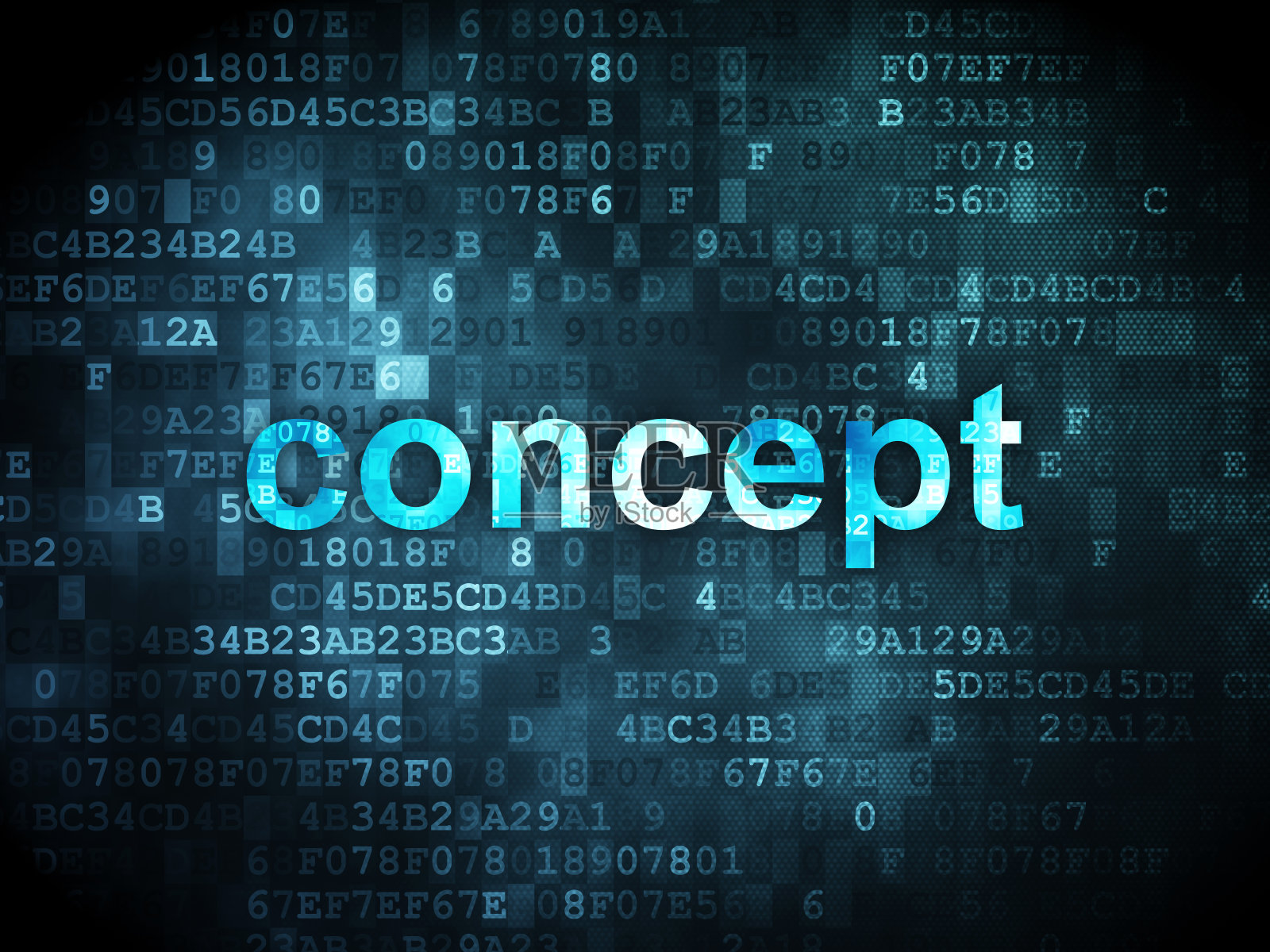 营销理念:数字背景的理念照片摄影图片