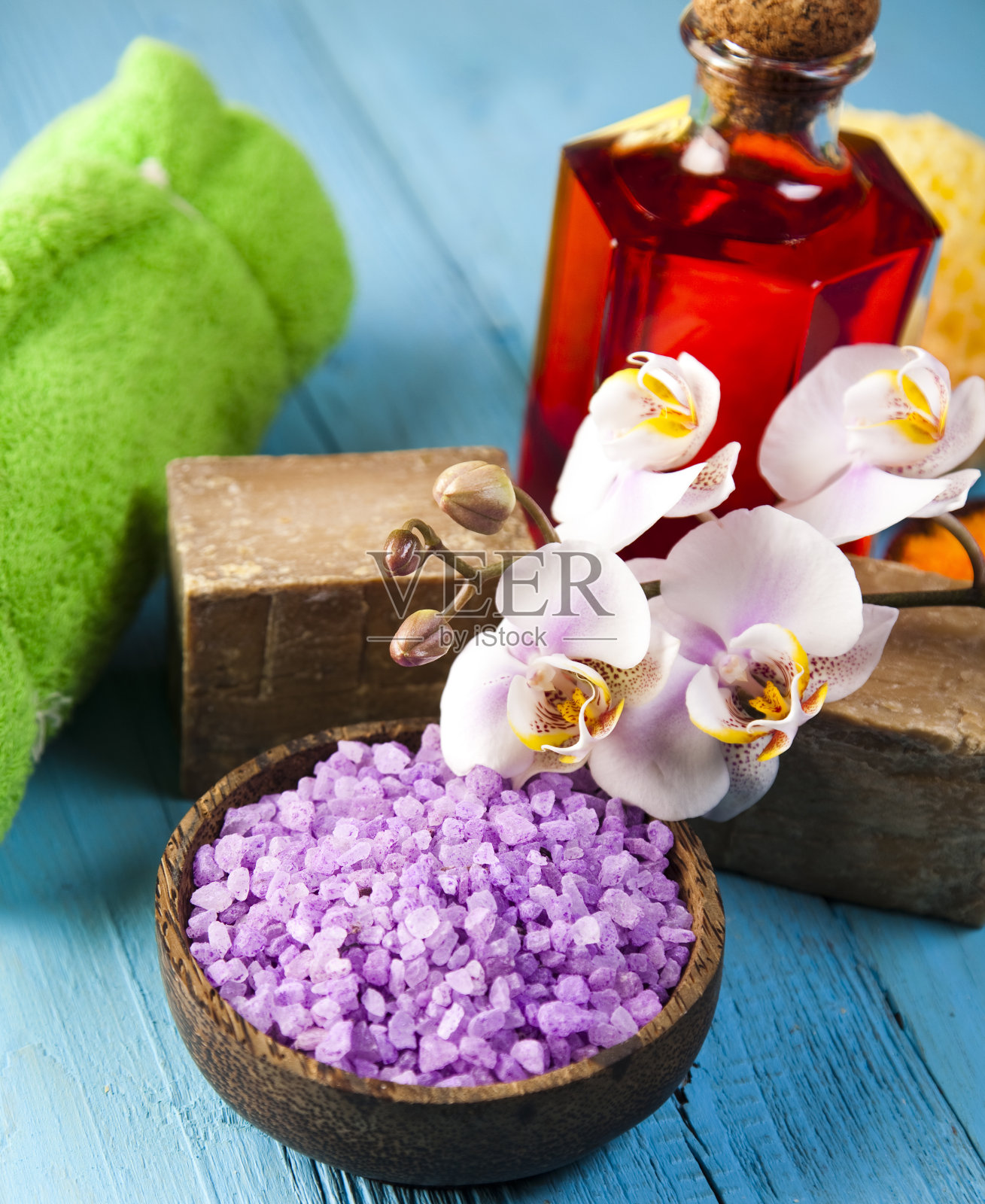 Spa配件照片摄影图片