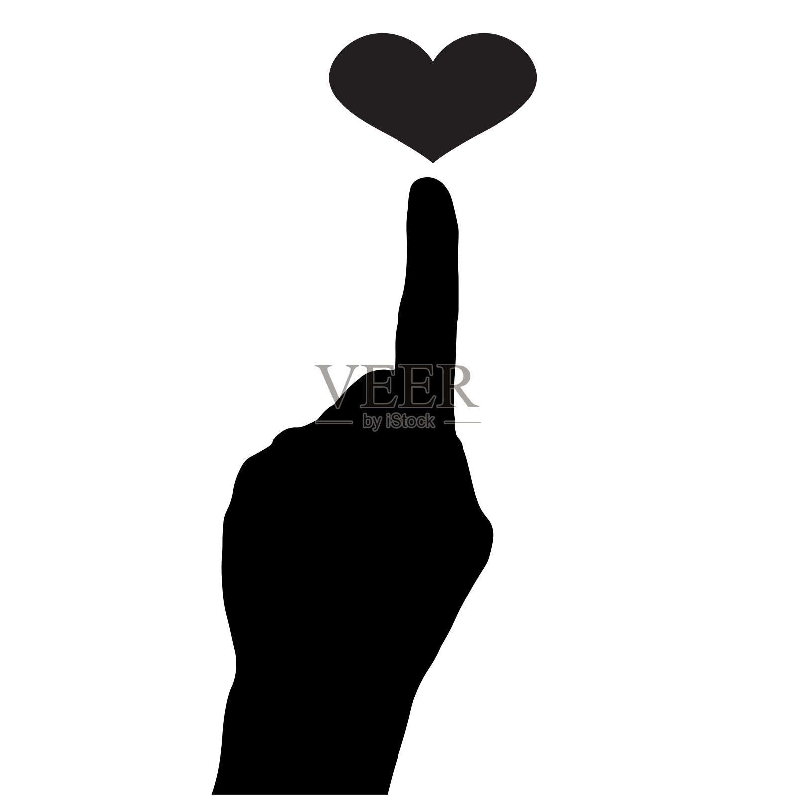 心的矢量图。照片摄影图片