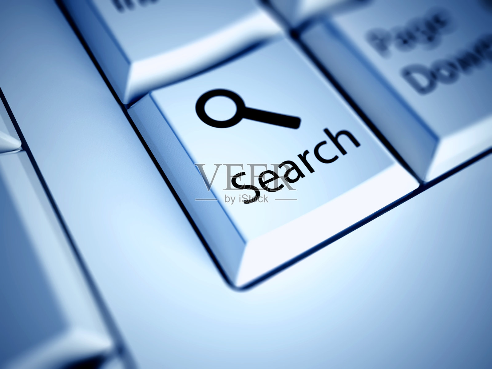 键盘和搜索按钮，互联网概念照片摄影图片