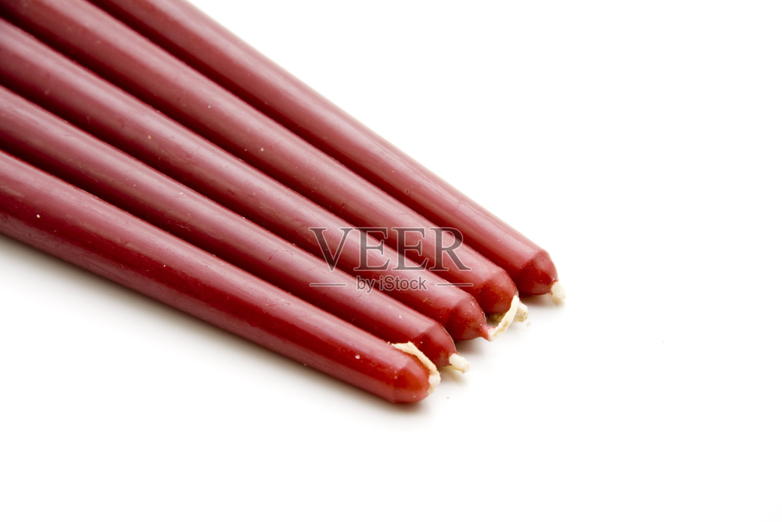 红杆蜡烛照片摄影图片