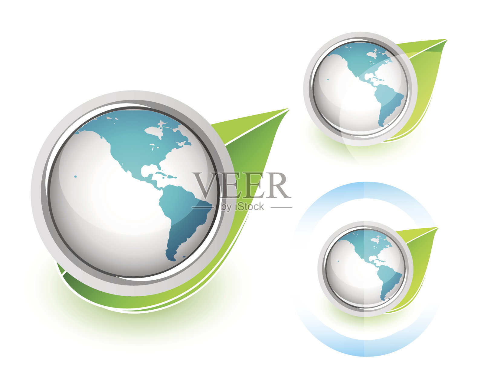 生态地球插画图片素材