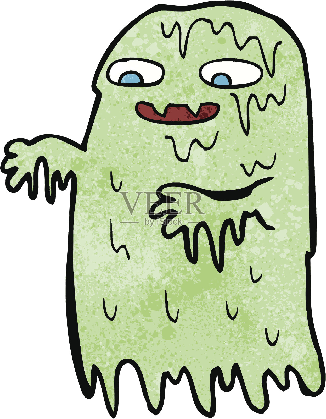 卡通的恶心鬼设计元素图片