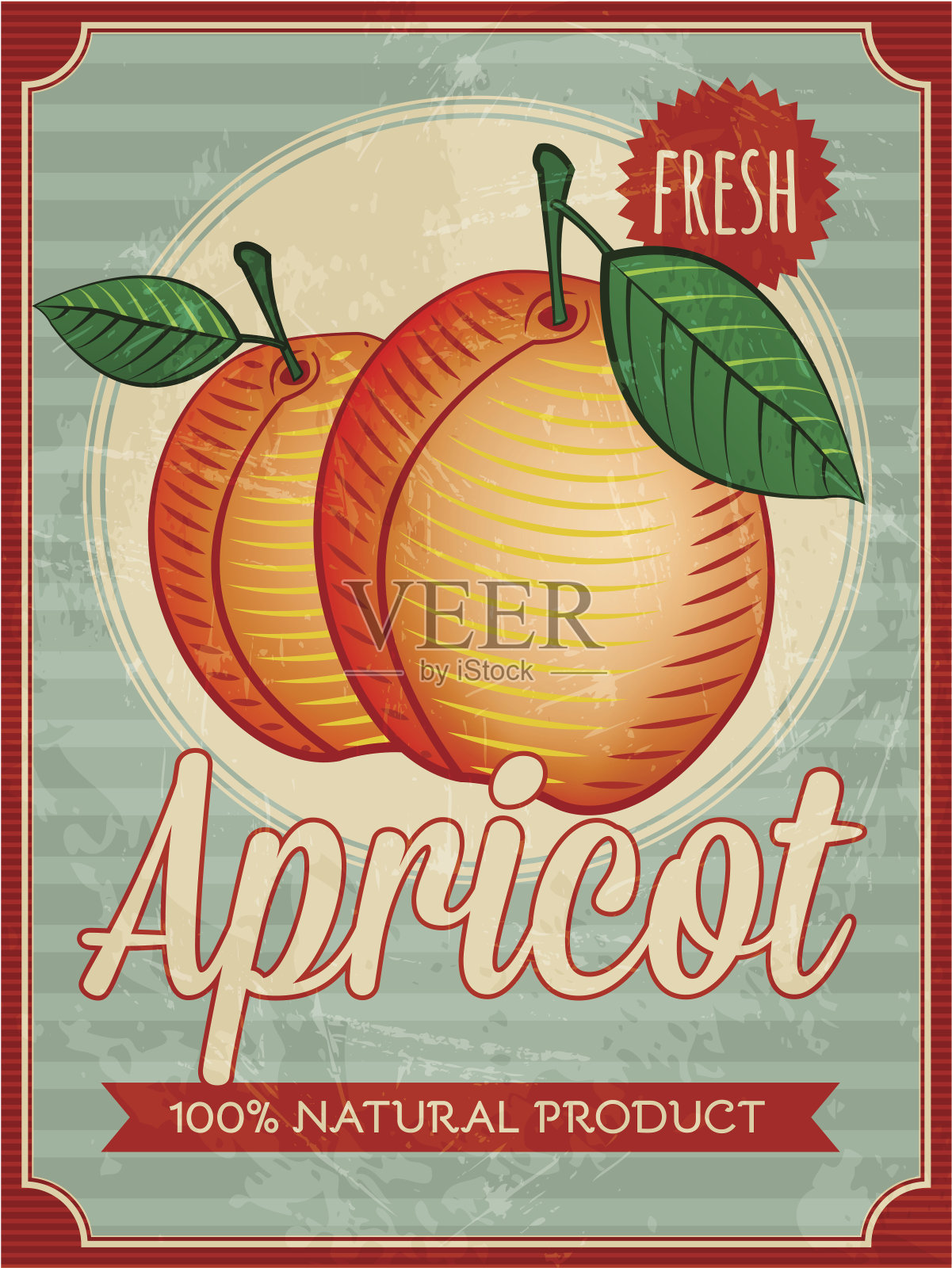 杏的海报插画图片素材