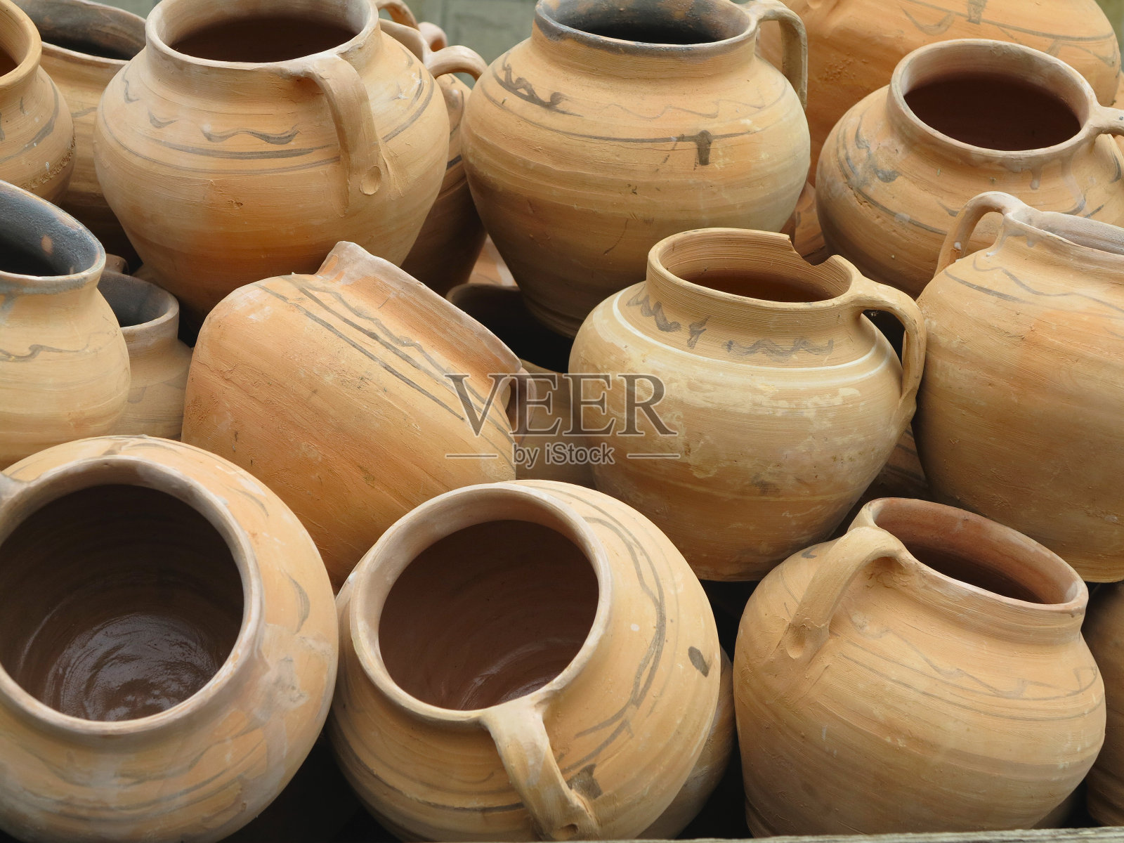 红粘土陶瓷抽象背景照片摄影图片