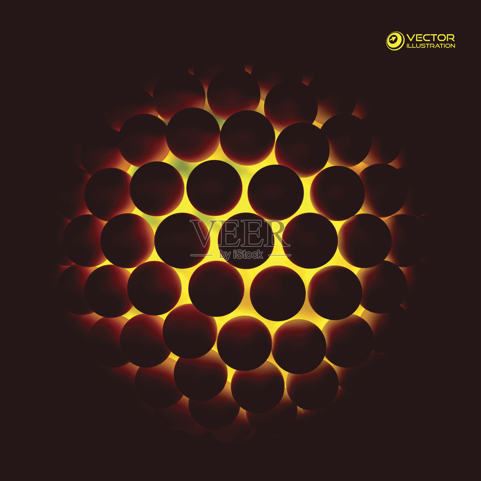 三维概念说明。向量模板。插画图片素材