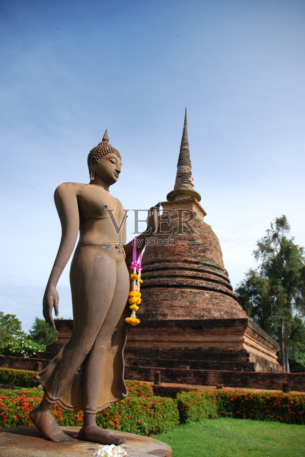 泰国素可泰国家公园。照片摄影图片