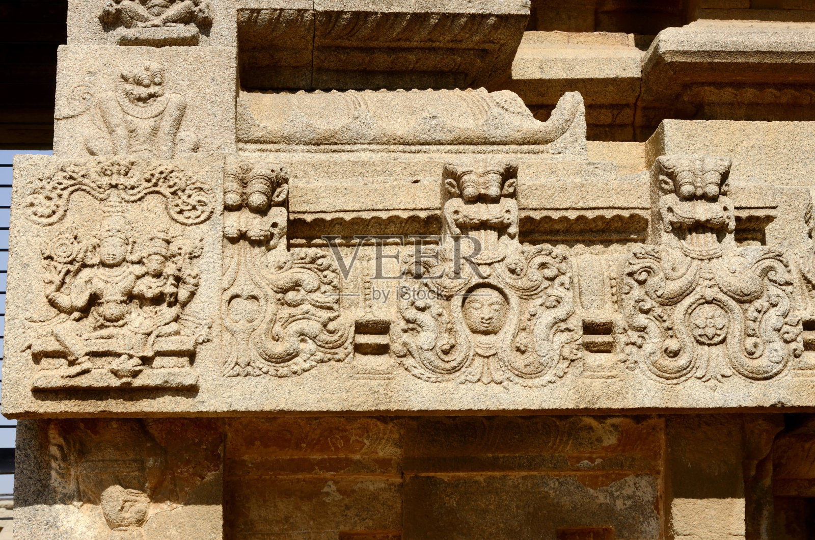 印度教雕塑照片摄影图片