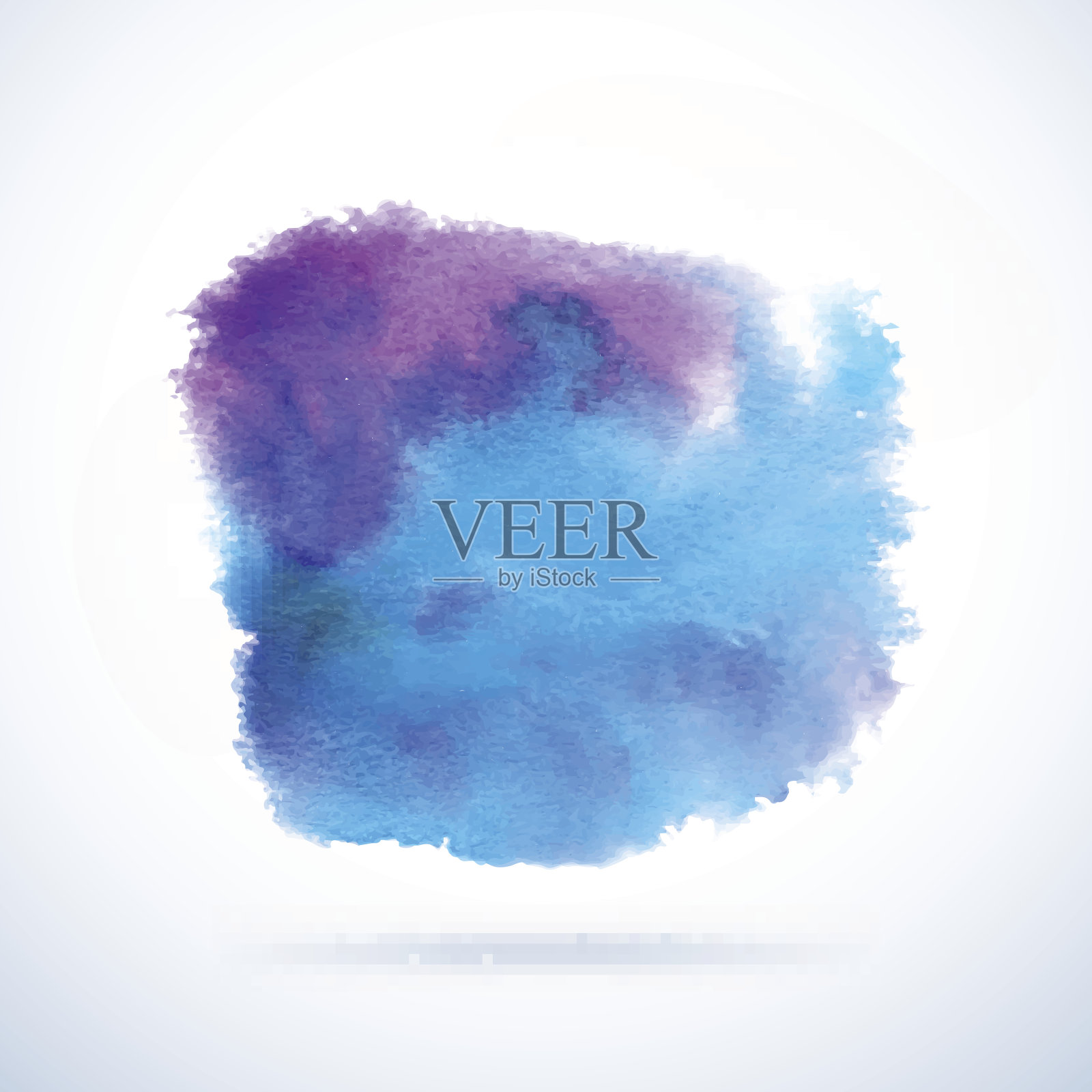 水彩向量背景。抽象枯燥乏味的团插画图片素材