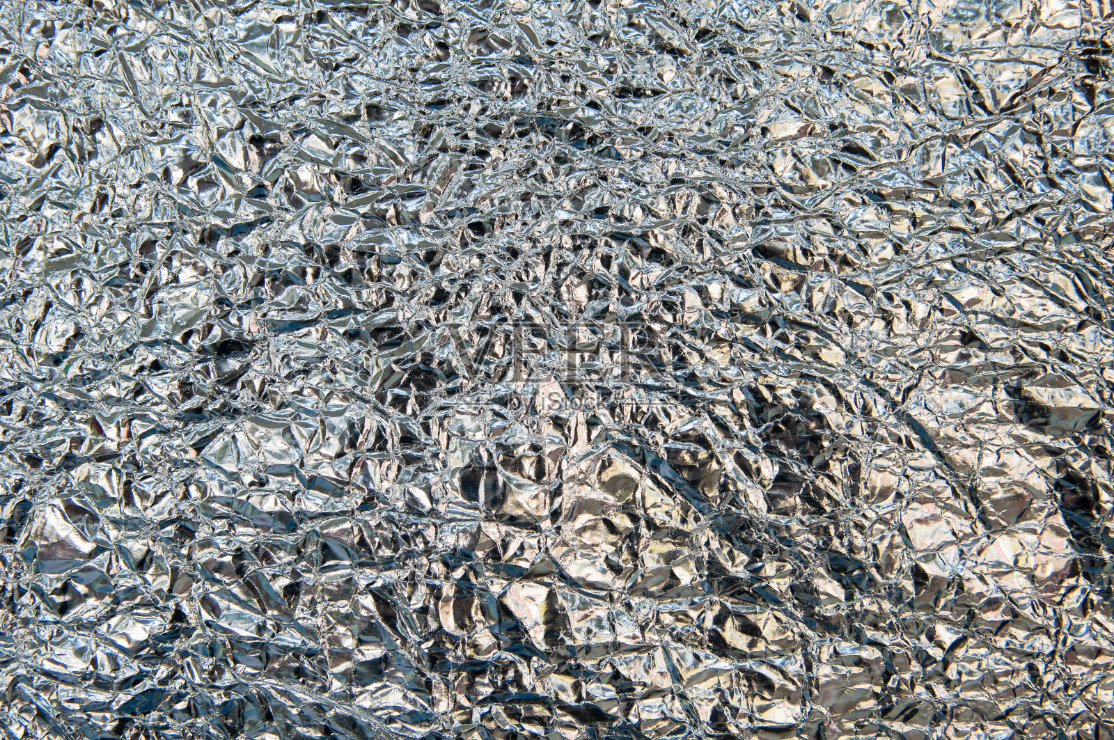 折痕铝箔背景和纹理照片摄影图片