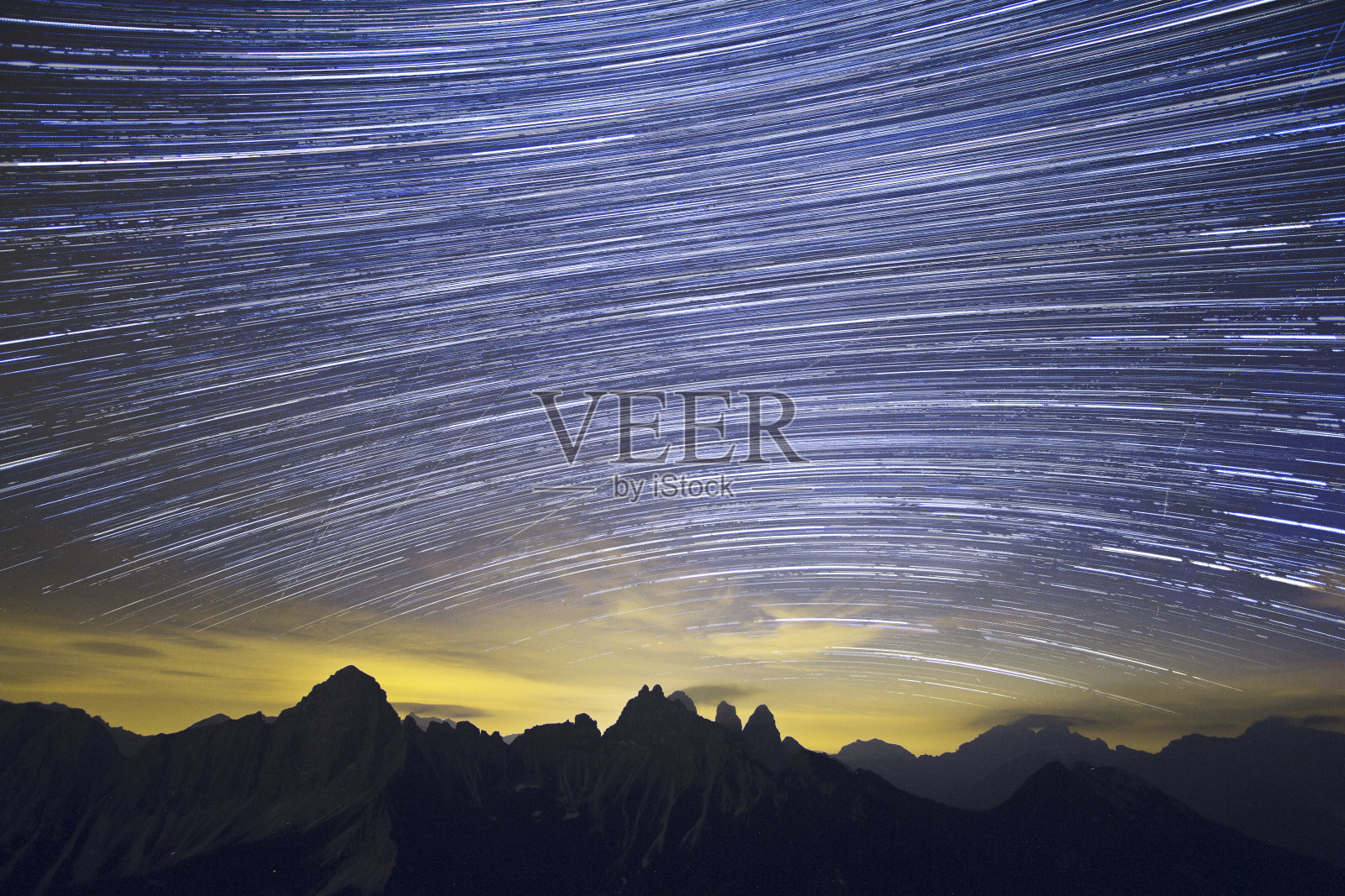 来自Rite山的Strartrail照片摄影图片