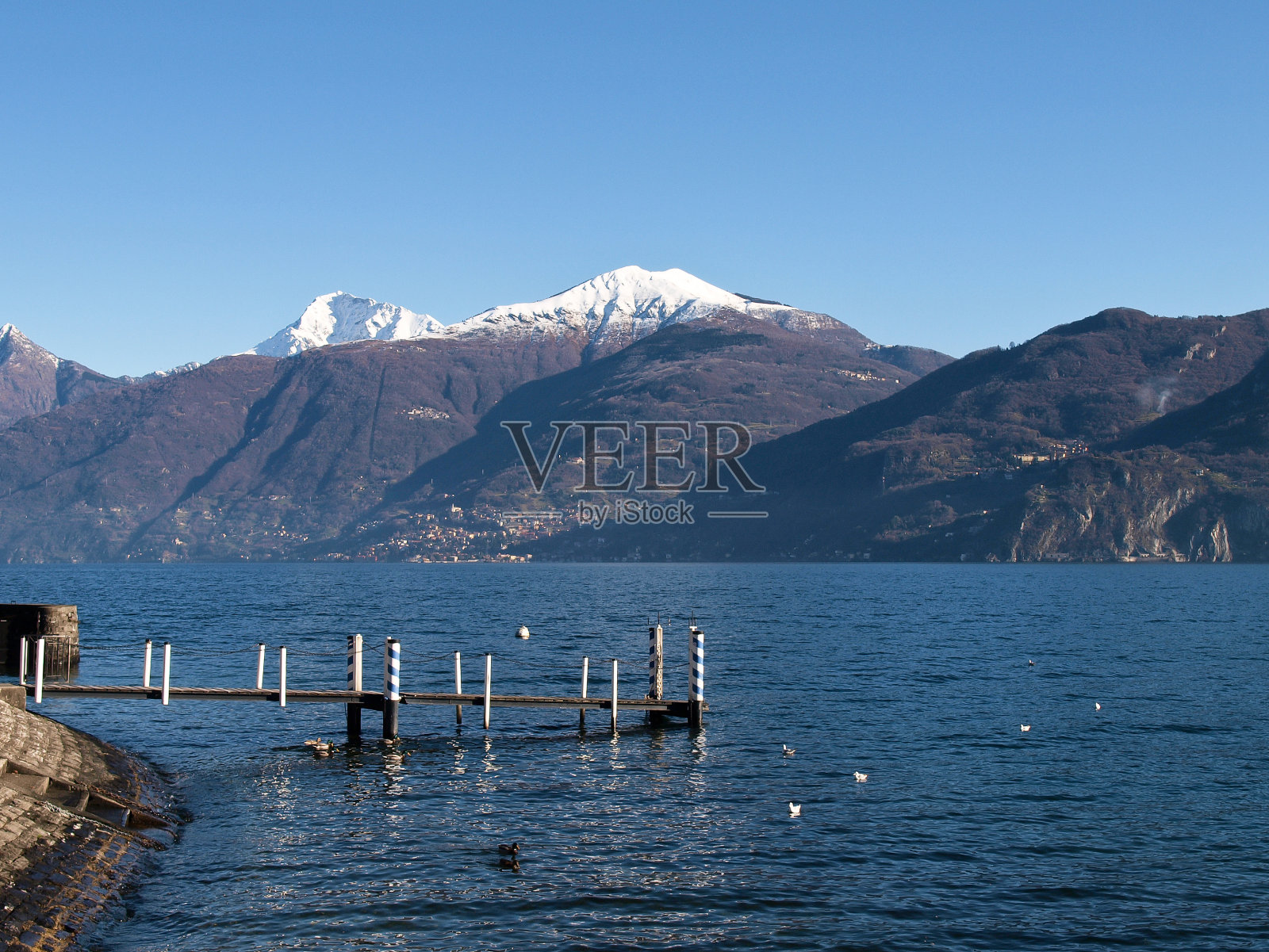 科莫湖-梅纳吉奥照片摄影图片