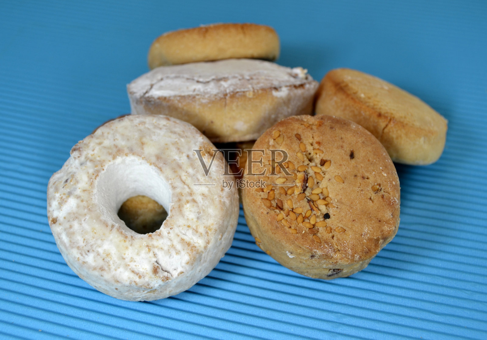 典型的圣诞葡萄酒甜甜圈照片摄影图片