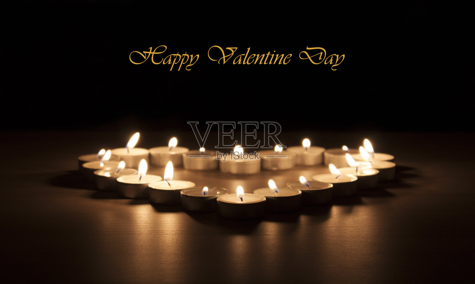 心的蜡烛照片摄影图片