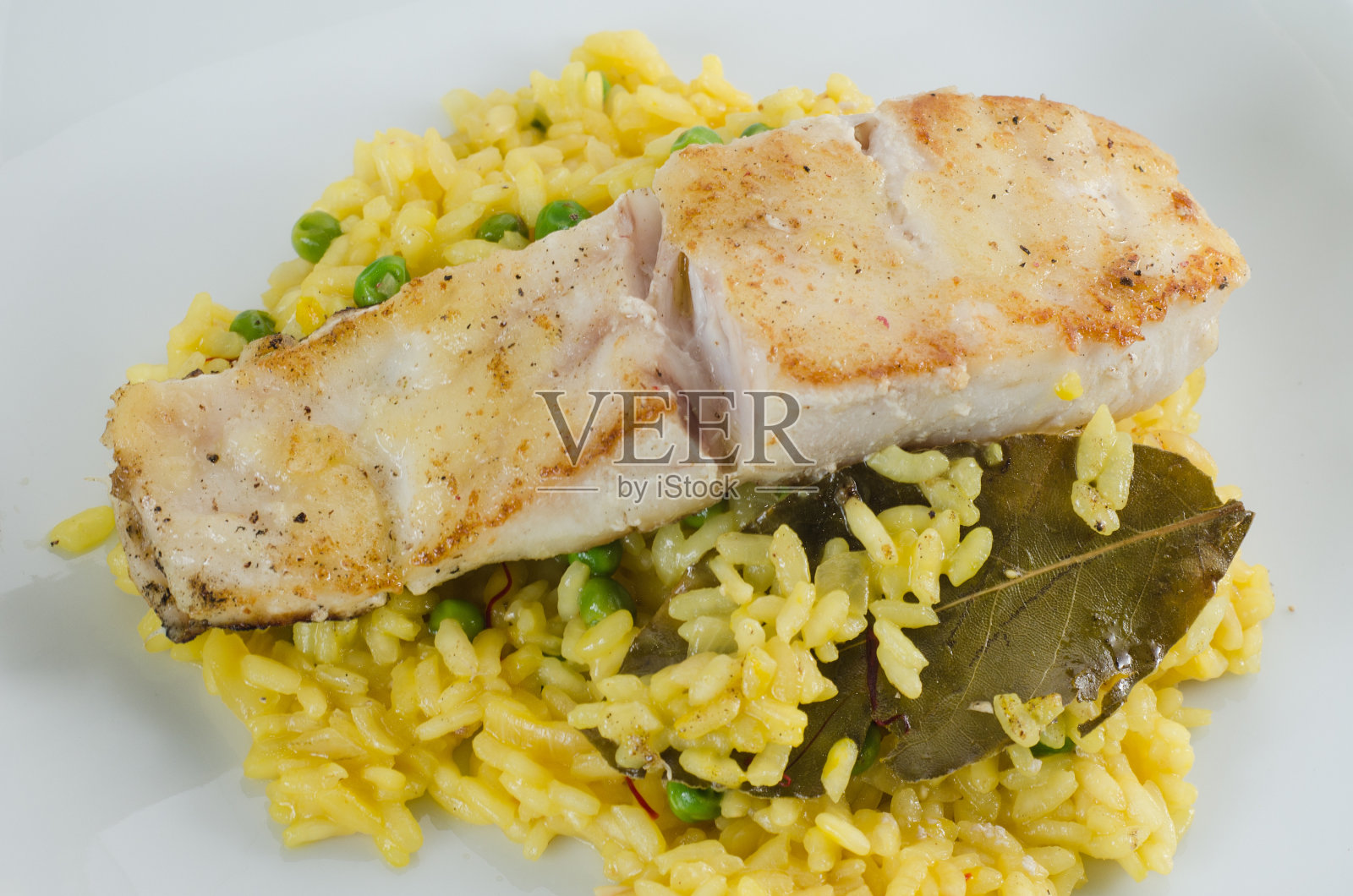 鳕鱼饭照片摄影图片