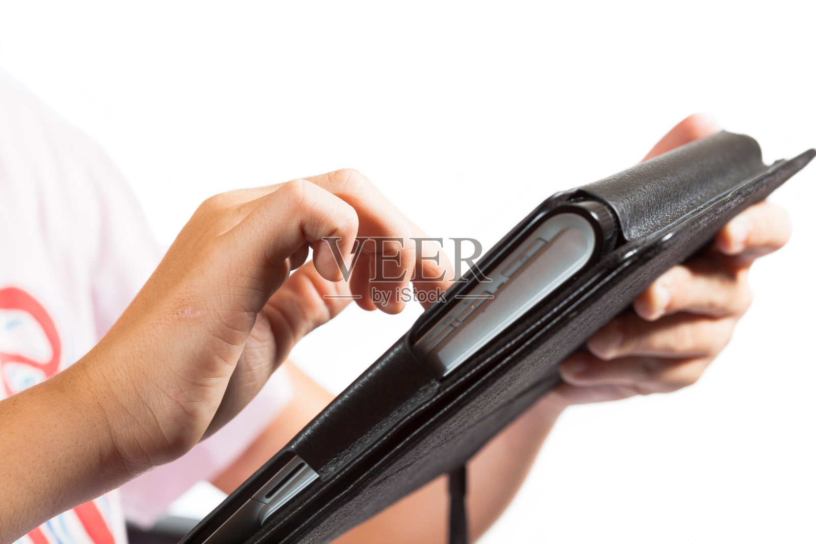 学生使用平板电脑照片摄影图片