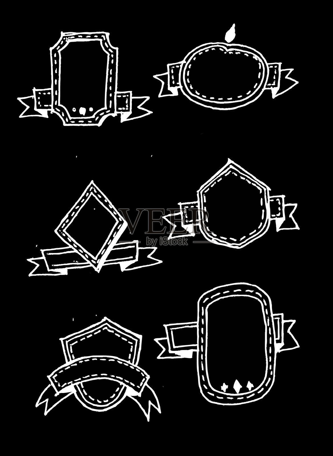 丝带和标签插图照片摄影图片