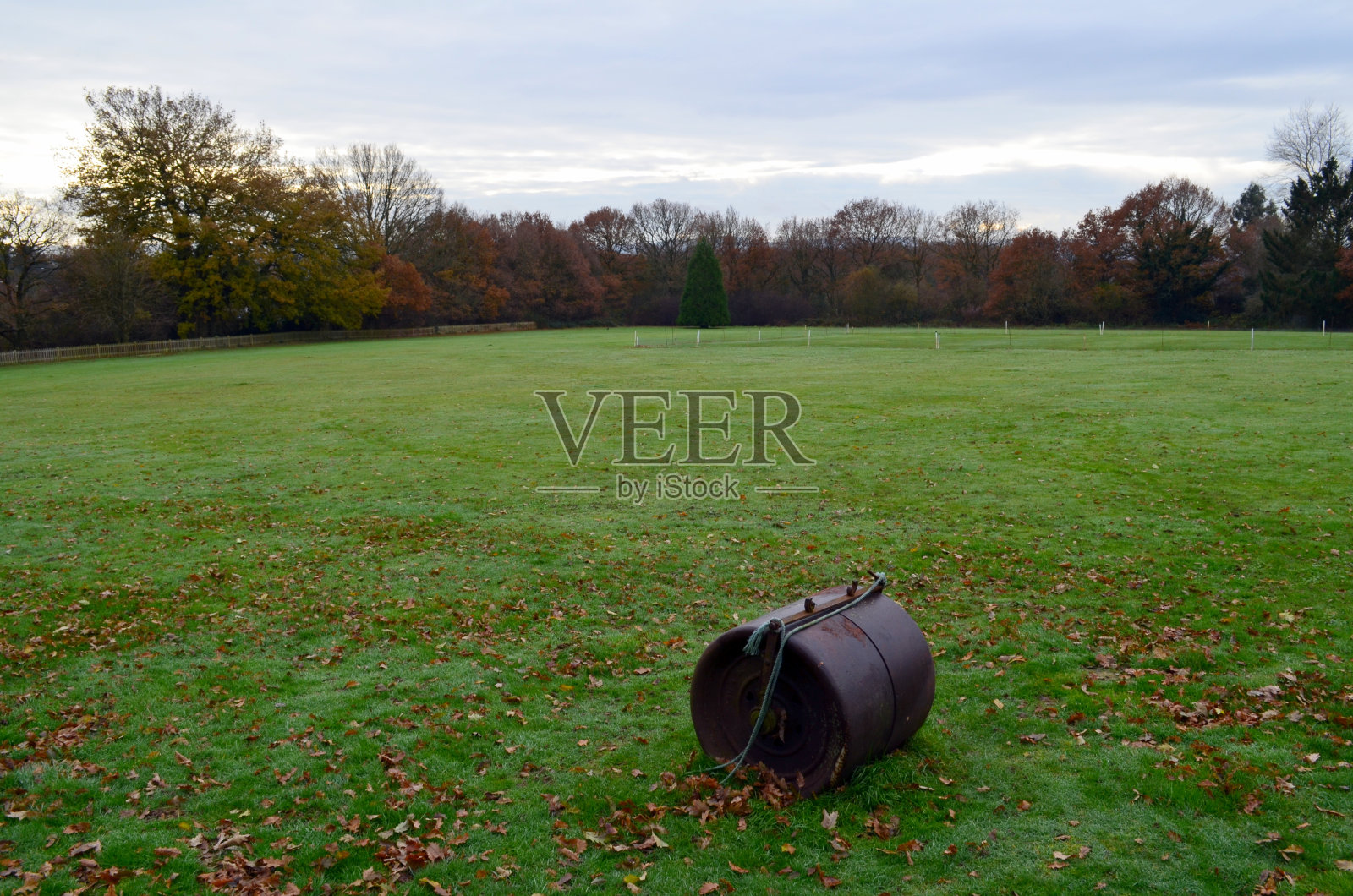 草坪滚。照片摄影图片