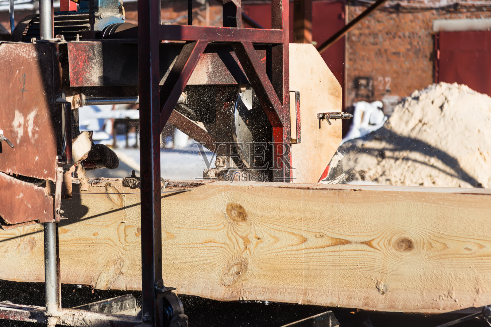 锯木厂照片摄影图片