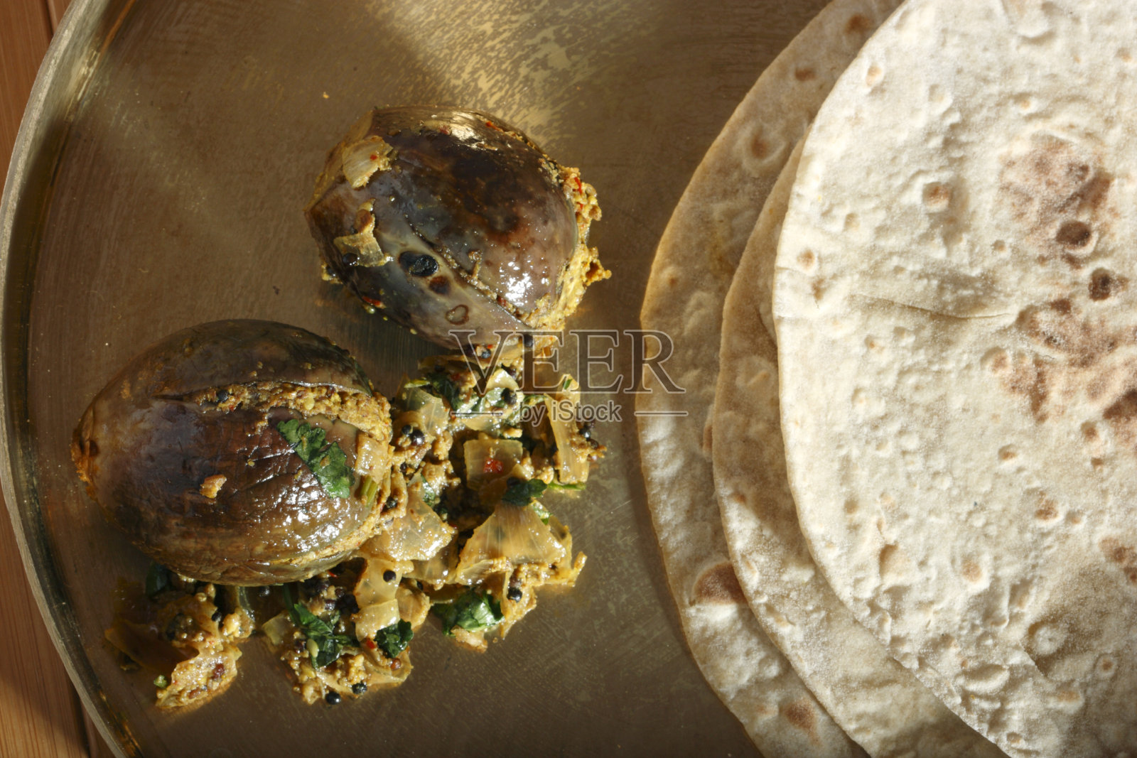 一种传统的马拉地菜照片摄影图片