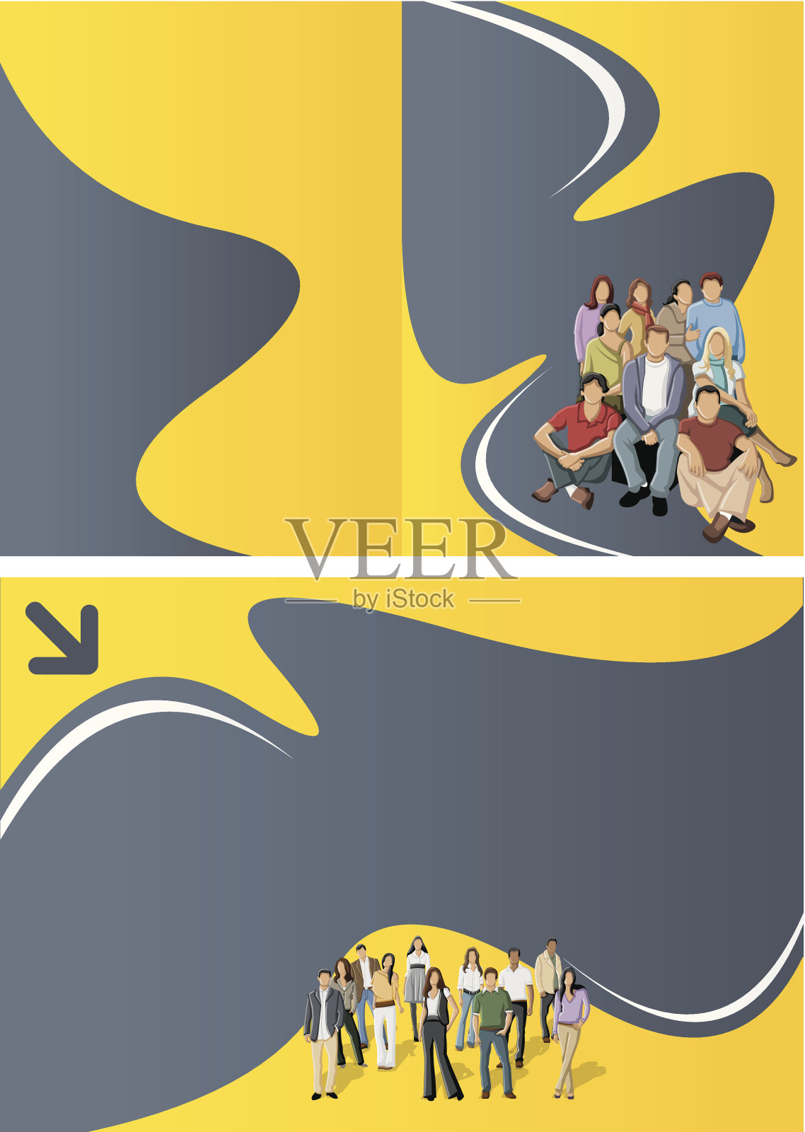 业务人员插画图片素材