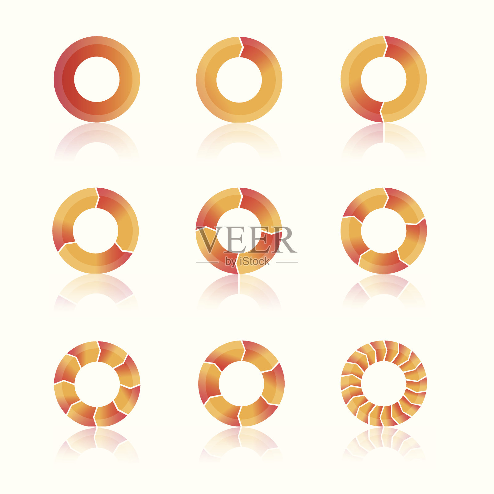 一套红图插画图片素材