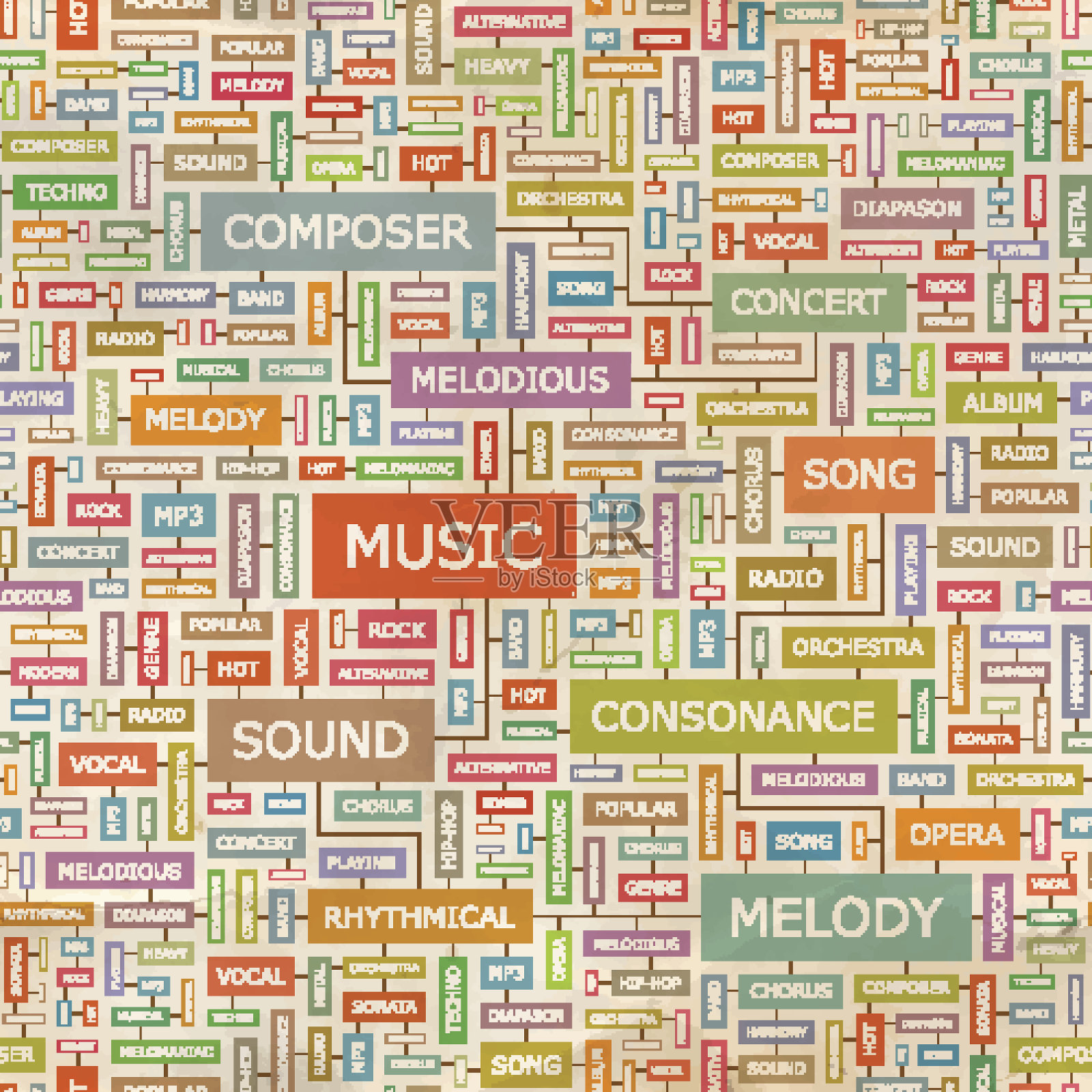 音乐插画图片素材