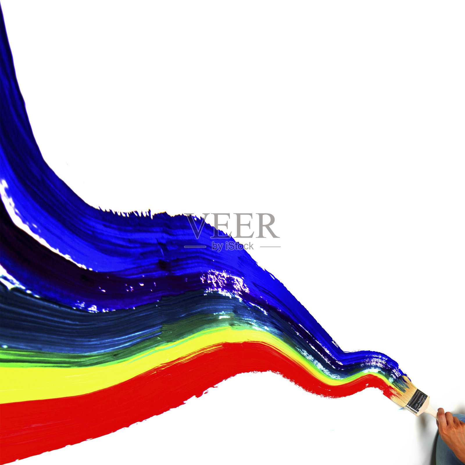 彩虹漆照片摄影图片