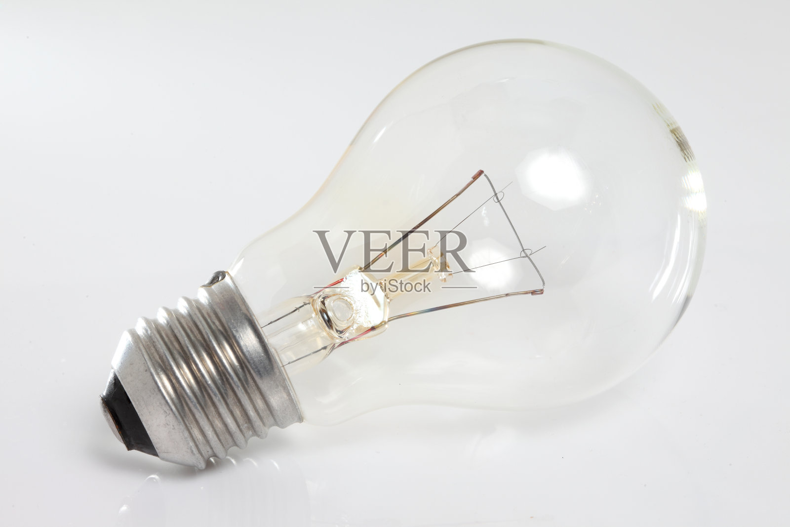 灯泡，逼真的照片图像照片摄影图片