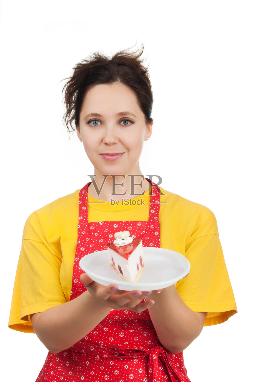 美丽的厨师照片摄影图片