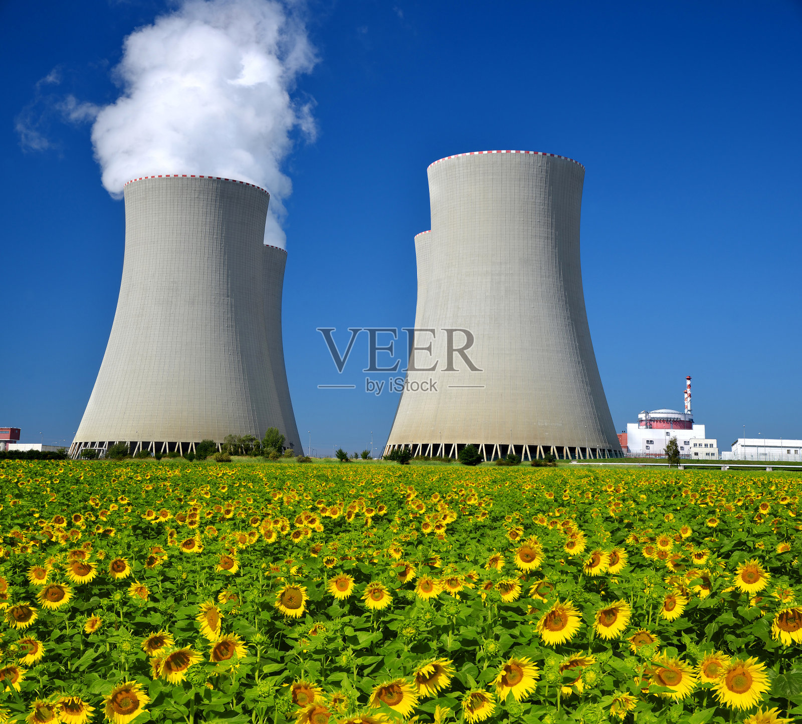 核电站照片摄影图片