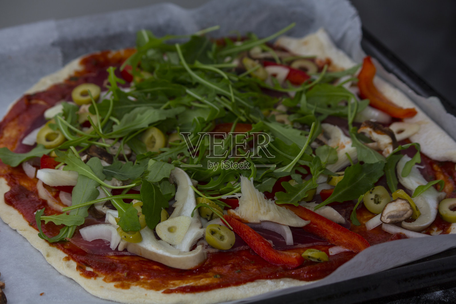 做匹萨照片摄影图片