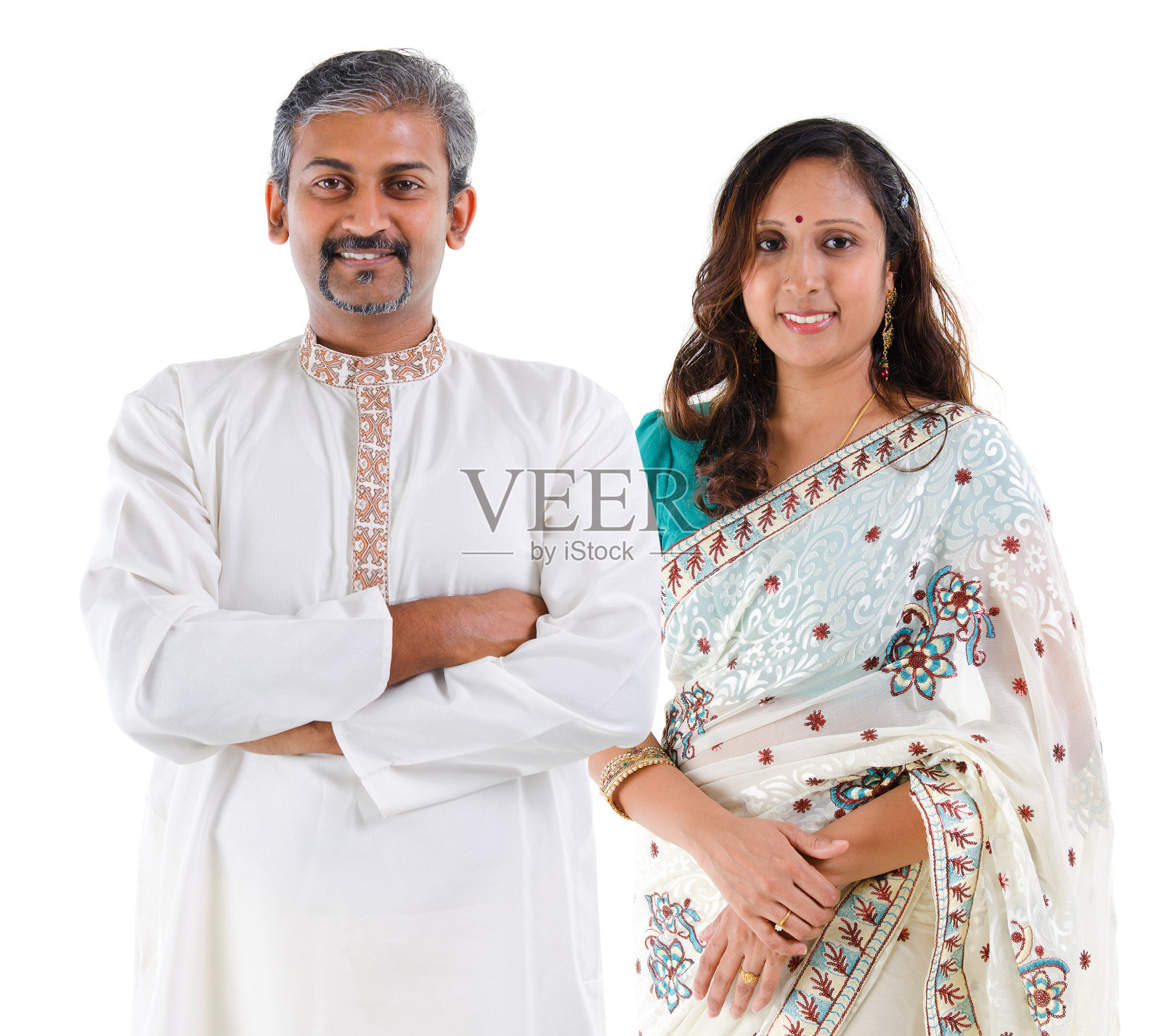 印度夫妇照片摄影图片