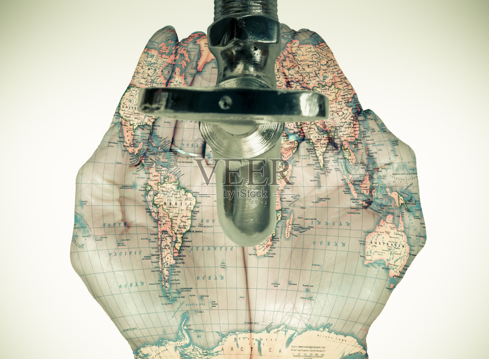 节约用水、概念照片摄影图片