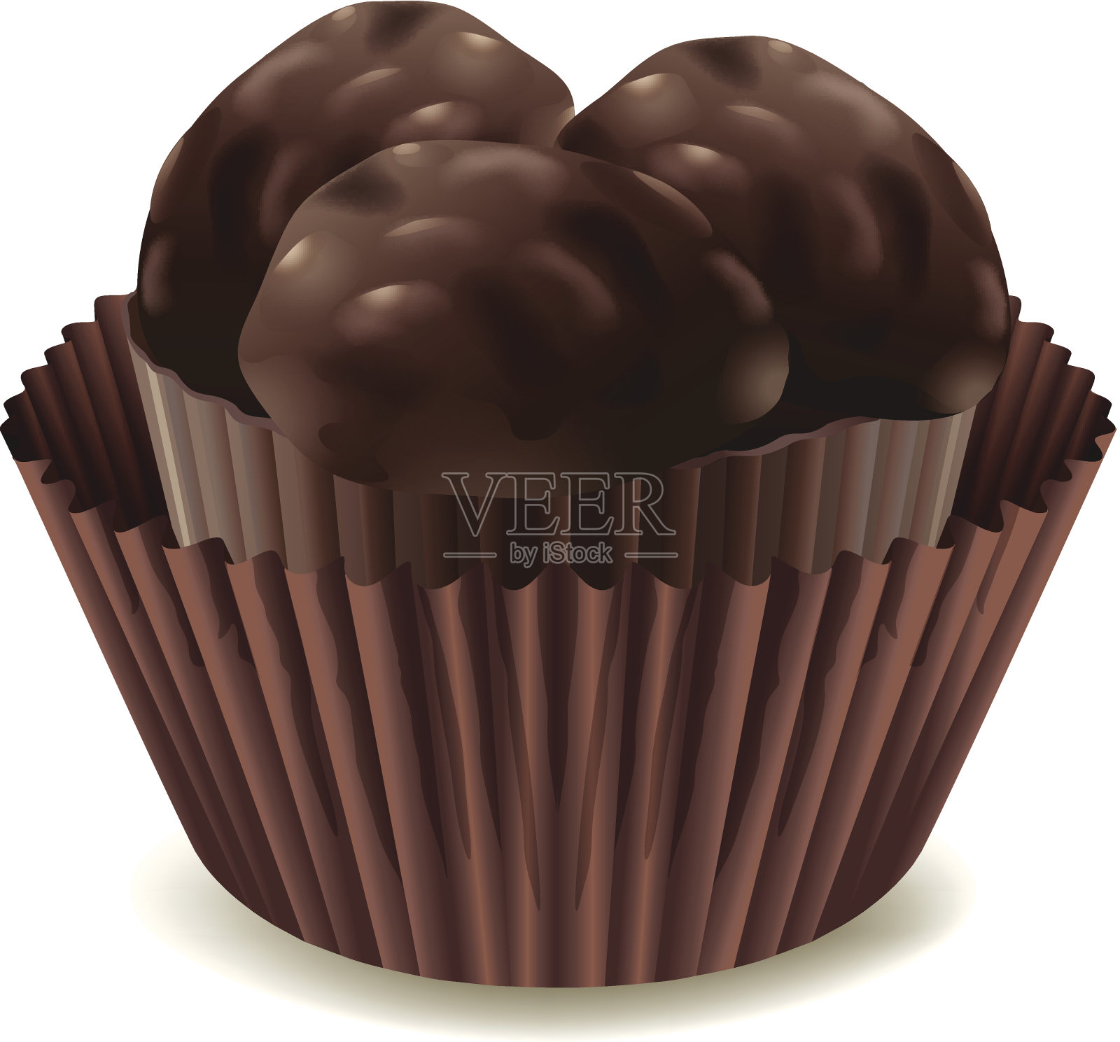 巧克力插画图片素材