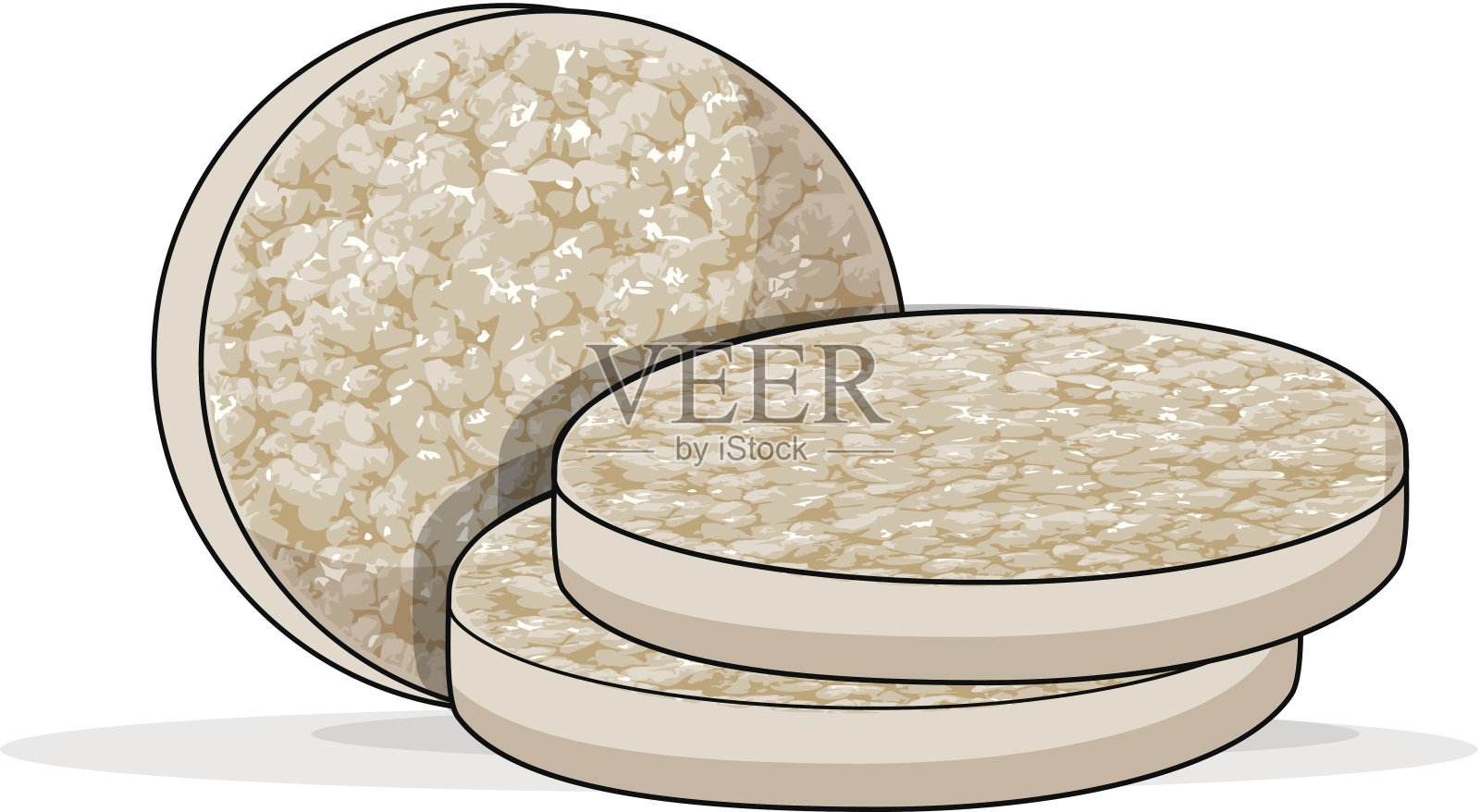 米糕插画图片素材