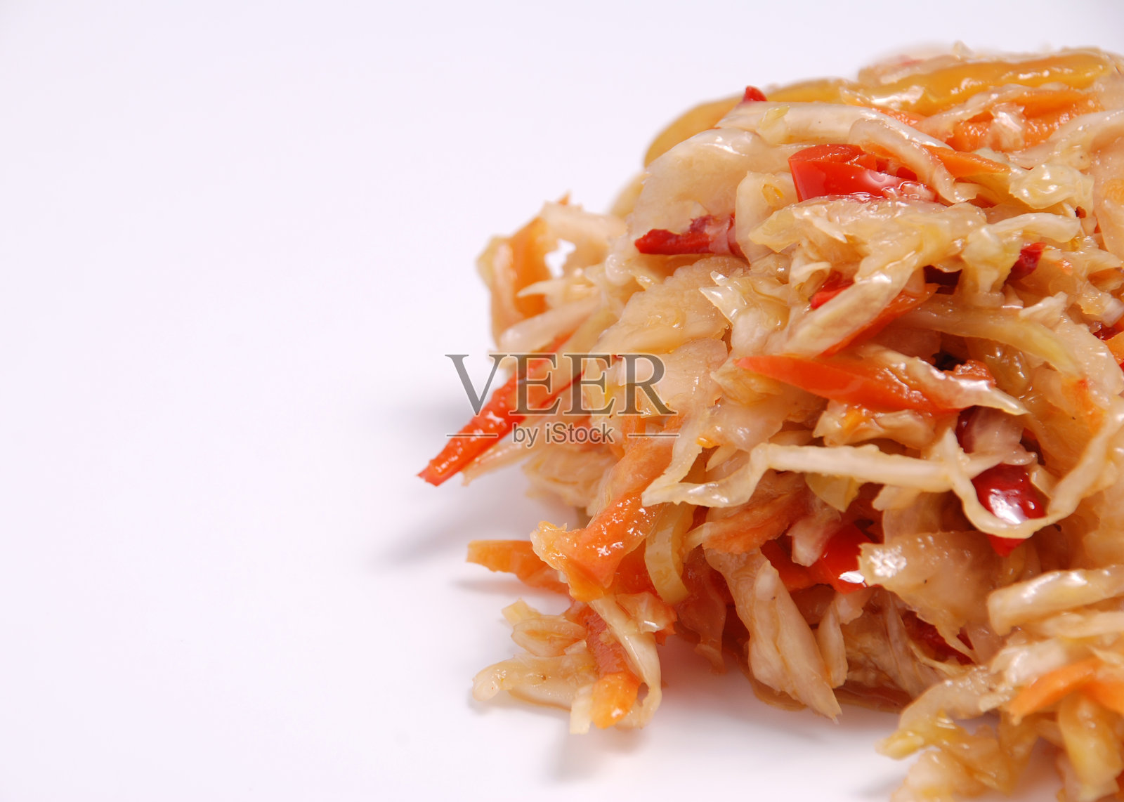 凉拌卷心菜沙拉照片摄影图片