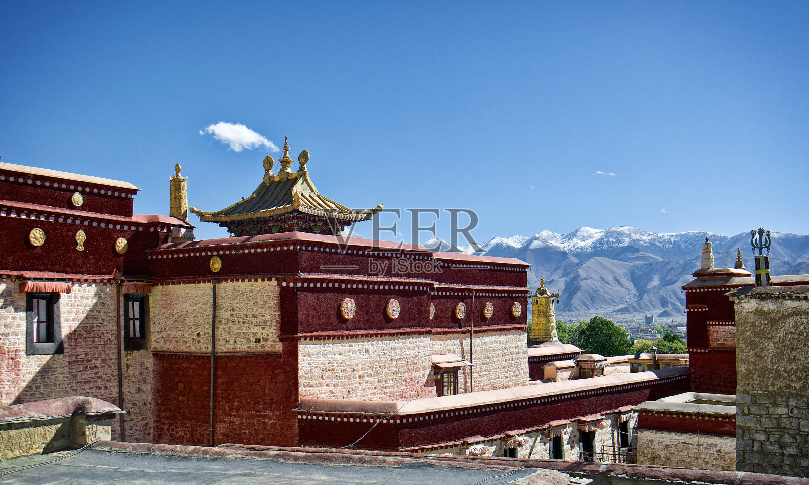 西藏拉萨架构照片摄影图片