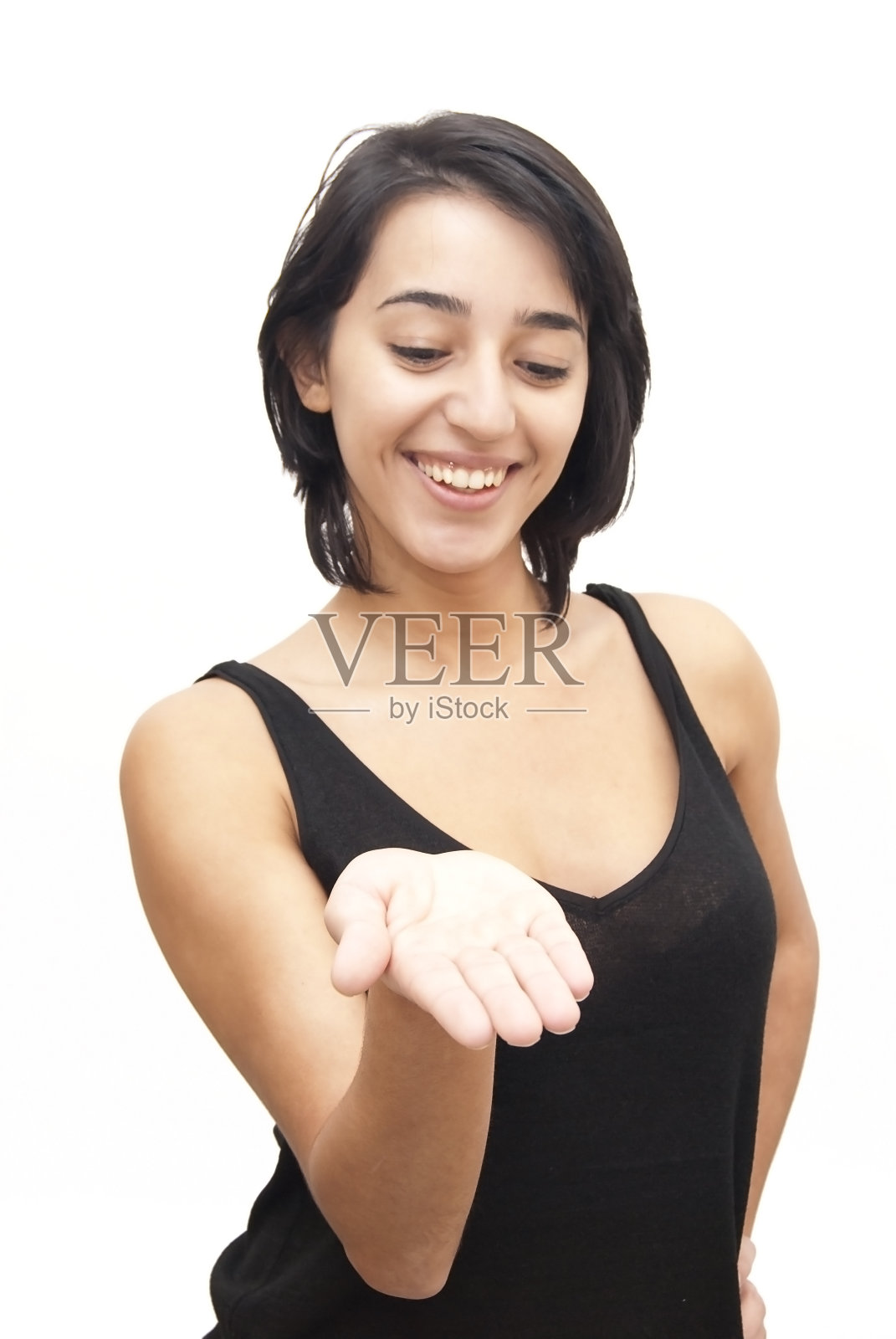 美丽的女孩照片摄影图片